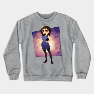 The impossible girl Crewneck Sweatshirt